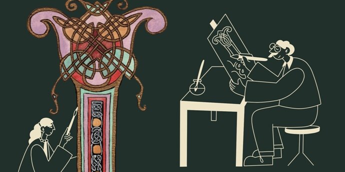 “In the Beginning Was the Initial” – a temporary exhibition at the Tyniec Abbey Museum